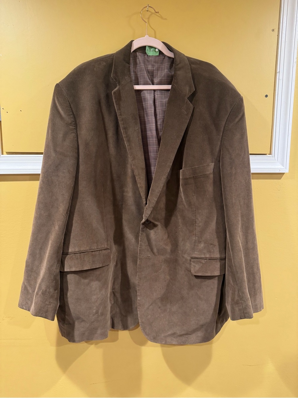Saddlebred Brown Corduroy Sport Coat